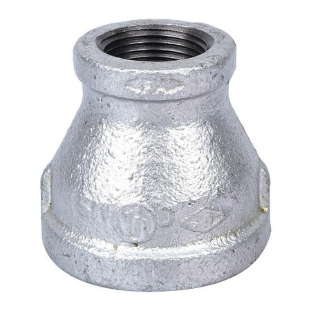 PROSOURCE Exclusively Orgill Reducing Pipe Coupling, 114 x 34 in, Threaded, Malleable Steel 24-11/4X3/4G